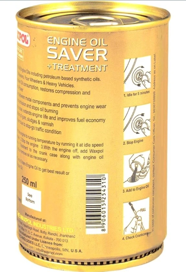 Waxpol Engine Oil Saver + Treatment (250Ml)