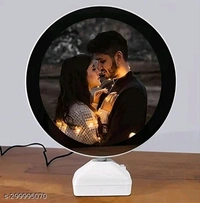 MAGIC MIRROR PHOTO FRAME CUSTOMISED GIFT FOR BEST FRIEND , MOM , DAD , BIRTHDAY , ANNIVERSARY BEST GIFTName: MAGIC MIRROR PHOTO FRAME CUSTOMISED GIFT FOR BEST FRIEND , MOM , DAD , BIRTHDAY , ANNIVERSARY BEST GIFTMaterial: PlasticProduct Breadth: 20 cmProduct Height: 25 cmProduct Length: 20 cmNet Quantity (N): 1Introducing the Magic Mirror Photo Frame – the ultimate gift that combin