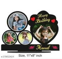 VNI - Customized Table Top Photo Frame With Name | Best Gift For, Birthday, Friend, Brother, Sister, Boyfriend, Girlfriend, Husband, Wife,Name: VNI - Customized Table Top Photo Frame With Name | Best Gift For, Birthday, Friend, Brother, Sister, Boyfriend, Girlfriend, Husband, Wife,Material: WoodProduct Breadth: 0.5 InchProduct Height: 10 InchProduct Length: 12 InchNet Quantity (N):