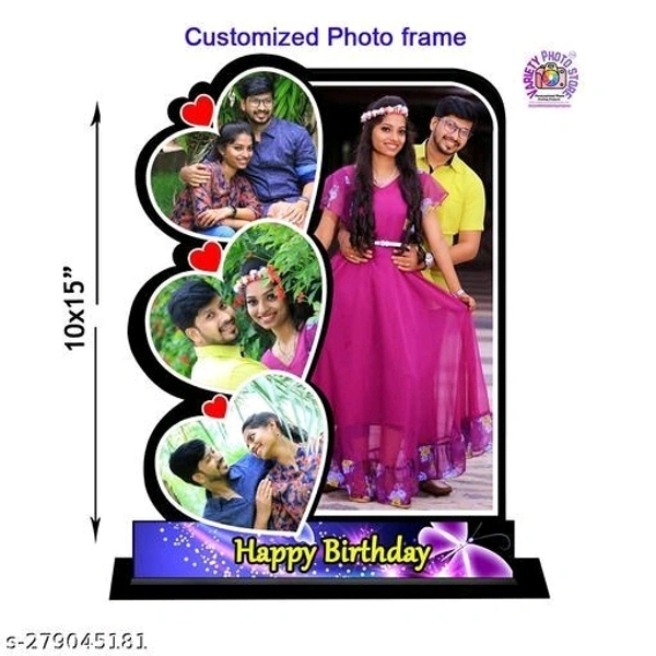 Catalog Name:*Unique Photo Frames*Material: WoodenProduct Breadth: 1 InchProduct Height: 1 InchProduct Length: 1 InchNet Quantity (N): 1Dispatch: 2 Days*Proof of Safe Delivery!
