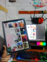 Customized Gift Best Friends Reel Photo Collage gift for Friends, BFF with Frame, Birthday Gift, Anniversary Gift Table (Multicolor, 1 Photo(s).  