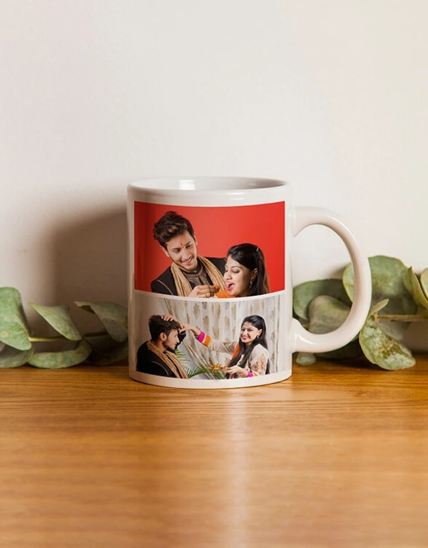 Personalized Photo Mugs - Black, White