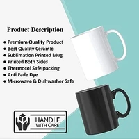 Personalized Photo Mugs - Black, White