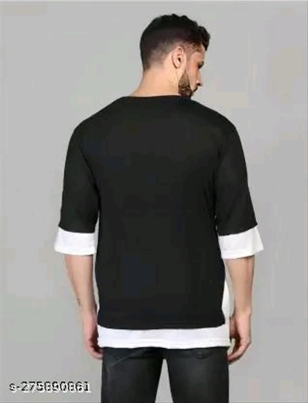 Catalog Name:*Stylish Retro Men Tshirts*Fabric: Cotton BlendSleeve Length: Three-Quarter SleevesPattern: SolidNet Quantity (N): 2Sizes:S (Chest Size: 36 in, Length Size: 26 in) M (Chest Size: 38 in, Length Size: 27 in) L (Chest Size: 40 in, Length Size: 28 in) XL (Chest Size: 42 in, Length Size: 29 in) Dispatch: 1 Day*Proof of Safe Delivery! Click to know on Safety Standards of Del