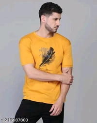 Best Selling Printed Half Sleeeves T shirt for man  (pack Of - 1)Name: Best Selling Printed Half Sleeeves T shirt for man  (pack Of - 1)Fabric: PolyesterSleeve Length: Short SleevesPattern: PrintedNet Quantity (N): 1Sizes:M (Chest Size: 38 in, Length Size: 27 in) L (Chest Size: 40 in, Length Size: 28 in) XL (Chest Size: 42 in, Length Size: 29 in) We deliver full high quality print 