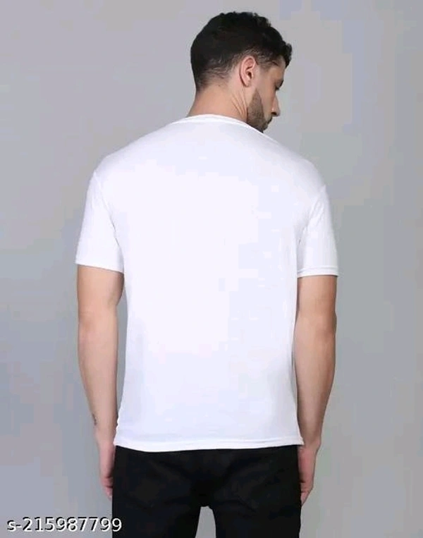 Best Selling Printed Half Sleeeves T shirt for man  (pack Of - 1)Name: Best Selling Printed Half Sleeeves T shirt for man  (pack Of - 1)Fabric: PolyesterSleeve Length: Short SleevesPattern: PrintedNet Quantity (N): 1Sizes:M (Chest Size: 38 in, Length Size: 27 in) L (Chest Size: 40 in, Length Size: 28 in) XL (Chest Size: 42 in, Length Size: 29 in) We deliver full high quality print 