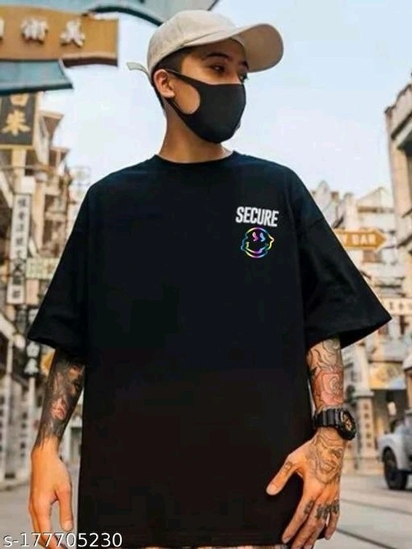 JUMP CUTS Men's Printed 3-4th Black Treading TshirtsName: JUMP CUTS Men's Printed 3-4th Black Treading TshirtsFabric: Cotton BlendSleeve Length: Short SleevesPattern: PrintedNet Quantity (N): 1Sizes:S, M, L, XLGive your casual outfit an uber-cool update with this Cotton T-Shirt from Jump Cuts, to head out for a soiree in style
