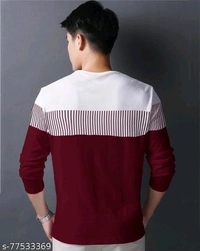 Men's Round Neck Full Sleeves Regular Fit Printed Red T-ShirtName: Men's Round Neck Full Sleeves Regular Fit Printed Red T-ShirtFabric: CottonSleeve Length: Long SleevesPattern: PrintedNet Quantity (N): 1Sizes:S (Chest Size: 18 in, Length Size: 26.5 in) M (Chest Size: 19 in, Length Size: 27 in) Durable stitch and quality finish. This t-shirt is stitched for higher durability using 