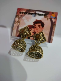 Express Shop  Winter vibes with these beautiful bell-shaped earrings ❄️