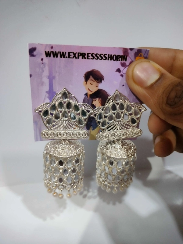 Express Shop  Elegant earrings for a touch of sparkle. ✨#earrings #jewelry #sparkle