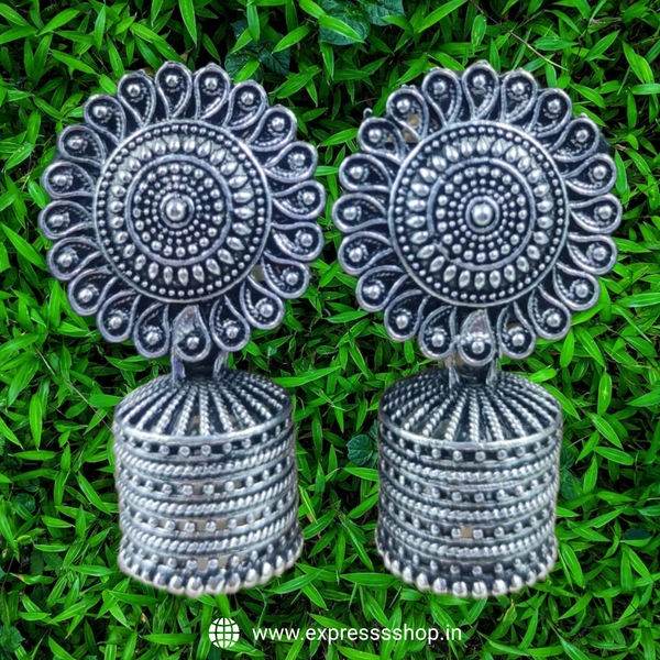 Express Jwellery  Add a touch of elegance to your look with these stunning silver earrings. 💎✨#silverearrings #elegance #jewelry #accessories