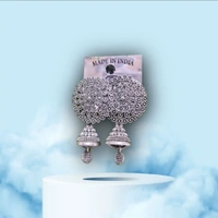 Express Jwellery  Add a touch of elegance to your look with these stunning silver earrings. 💎✨#silverearrings #elegance #jewelry #accessories