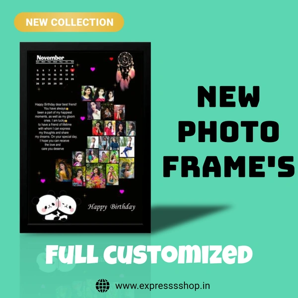 EXPRESS BRAND  Customized Memories captured in a single frame 📸✨#calendar #collage #memories #photography