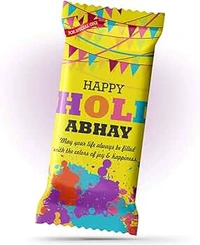 Express Shop  Happy Holi Combo Set's 1tshirt 1mug 1 Chocolate  - XL, Black