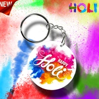 Happy Holi Keychain For Gift 🎁