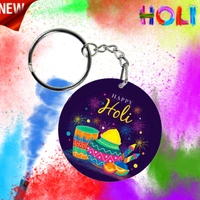 Holi Special Keychain For Gift 🎁