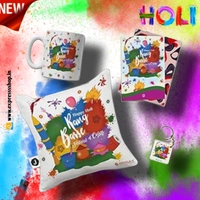Holi Special Combo Offer ❤️ Pussion 1pis Mug 1 Keychain 1 Card 1