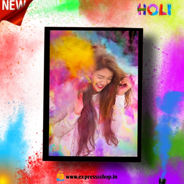 Holi Special Customized Photo Frame's ❤️