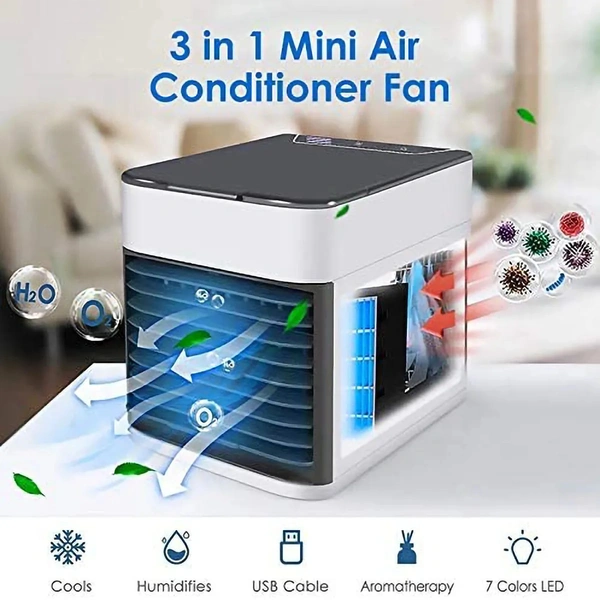 Mini Power Full Chargeable Cooler 😎 MINI AC