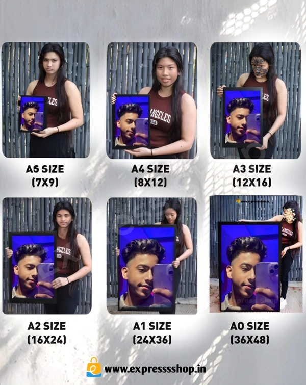Customized A3 photo Frame 🖼️ .. for Gift 🎁 - A3+ PLUS