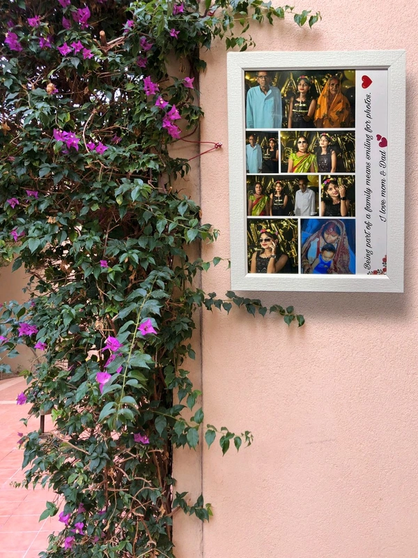 Customized Photo Frame's For Special One . Best Gift 🎁 A4/A3/A3+ More Size's  White Frame  - A4