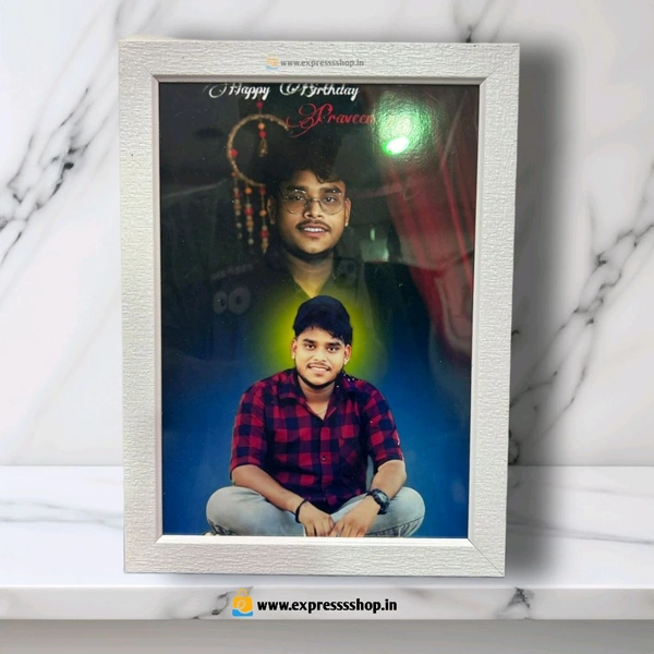 Customized Photo Frame's For Special One . Best Gift 🎁 A4/A3/A3+ More Size's  White Frame 