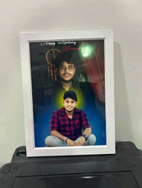 Customized Photo Frame's For Special One . Best Gift 🎁 A4/A3/A3+ More Size's  White Frame 