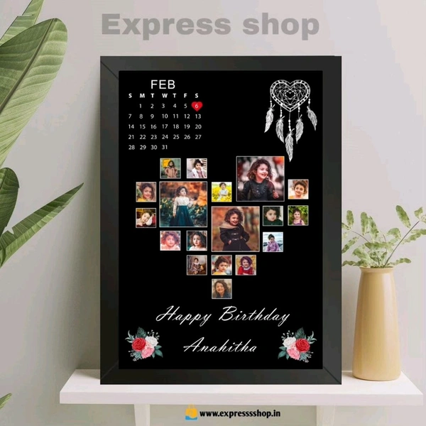 Express Shop  Customized Photo Frame's For Special One . Best Gift 🎁 A4/A3/A3+ More Size's  - A4