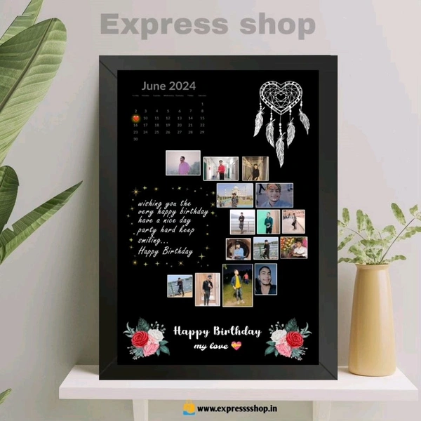 Customized Photo Frame's For Special One . Best Gift 🎁 A4/A3/A3+ More Size's 