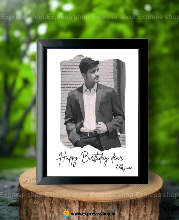 Customized A4 Size Photo Frame , Happy Birthday , Anniversary & More Gifts For Special One 🎉