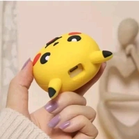 Express Shop  iPhone Charger Cover For 18W/20W | Cartoon Character 3D Design Poke Pichachu Cable Protector (Yellow) - Android