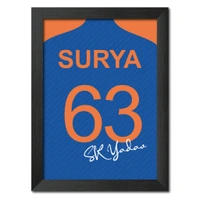 Express Shop  Suryakumar Yadav T20 Worldcup Jersey Poster Framed Painting - A4