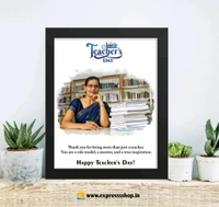 Express Shop  Teacher Day Special Combo Set 1photo Frame 10*14 + Pen Set + Photo Album Set 