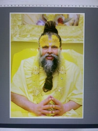 Express Shop  premanand ji maharaj Photo Frame A4 Size  - A3