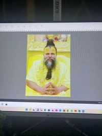 Express Shop  premanand ji maharaj Photo Frame A4 Size  - A3