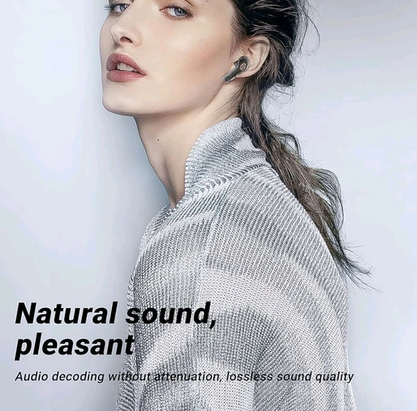 Bluetooth Headphones, Wireless Bluetooth 5.3 In-Ear with Microphones, 200mAh Battery, Transparent LED Display, ENC Noise Cancelling Earbuds, Earphones (1 Pc)