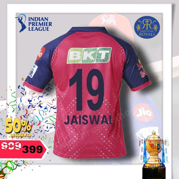 Ipl Jersey RR Team 