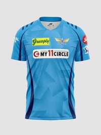 Ipl Jersey Lucknow Team  - M