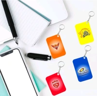 Indian premier liege Cricket Teams Wooden keychain 8pcs Key Chain