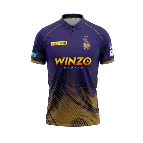 Cricket Fan Jersey - Kolkata Knight Riders Official 2025 IPL-11 (Premium Quality ) - L