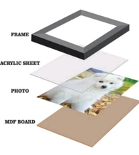 💑 Frame Your Love Story in Style!
📸 A4+ Size Personalized Photo Collage Frame