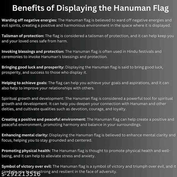 GEJUFF Hanumanji Printed Flag / Bajrangbali /Bhagwa for Hanuman ji Pack of 1 Size 30 X 45 Inch | God Ji Face Saffron Tempal And Home Lord Prayer Double Sided Wind Outdoor Bhagwa JI JhandaName: GEJUFF Hanumanji Printed Flag / Bajrangbali /Bhagwa for Hanuman ji Pack of 1 Size 30 X 45 Inch | God Ji Face Saffron Tempal And Home Lord Prayer Double Sided Wind Outdoor Bhagwa JI JhandaProd