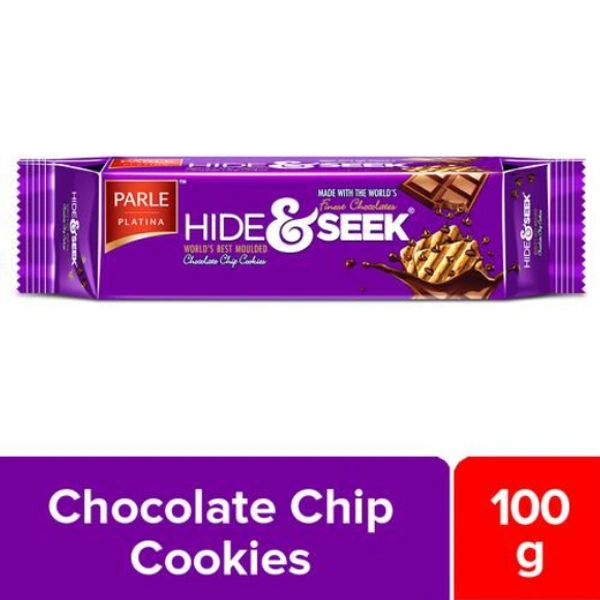 Parle Hide & Seek Chocolate Chip Cookies: 100 gms
