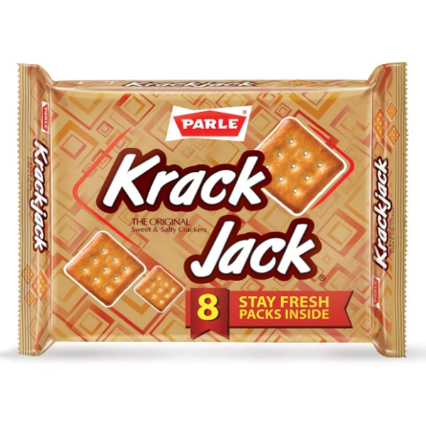 Parle Krack Jack Biscuits: 400 gms