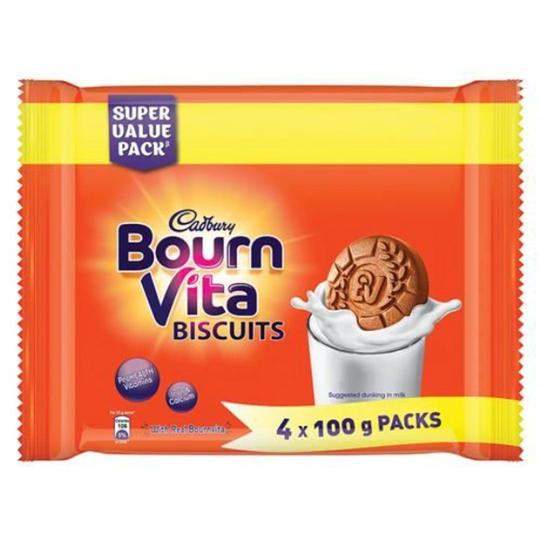 Cadbury Bournvita Biscuits : 400 gms
