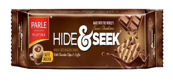 Parle Hide & Seek Cafe Mocha Biscuits : 100 gms