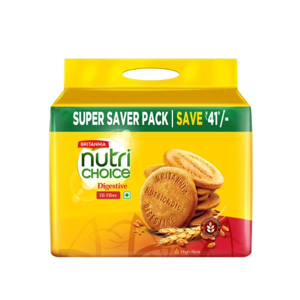 Britannia NutriChoice Digestive Hi-Fibre Biscuits : 1 kg