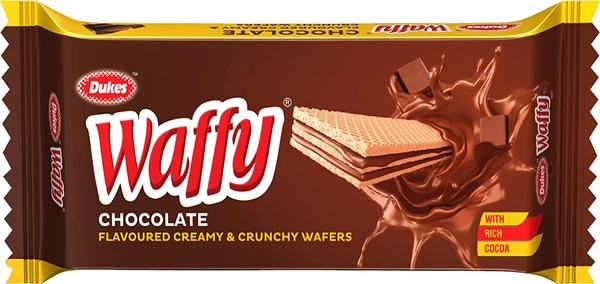 Dukes Waffy Chocolate Flavoured Wafer Biscuits : 75 gms