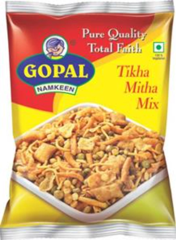 GOPAL NAMKEEN Tikha mitha mix (chavanu)  (500 g)