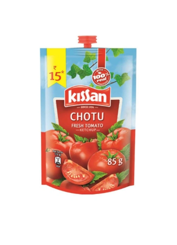 Kissan Chotu Fresh Tomato Ketchup : 85 gms